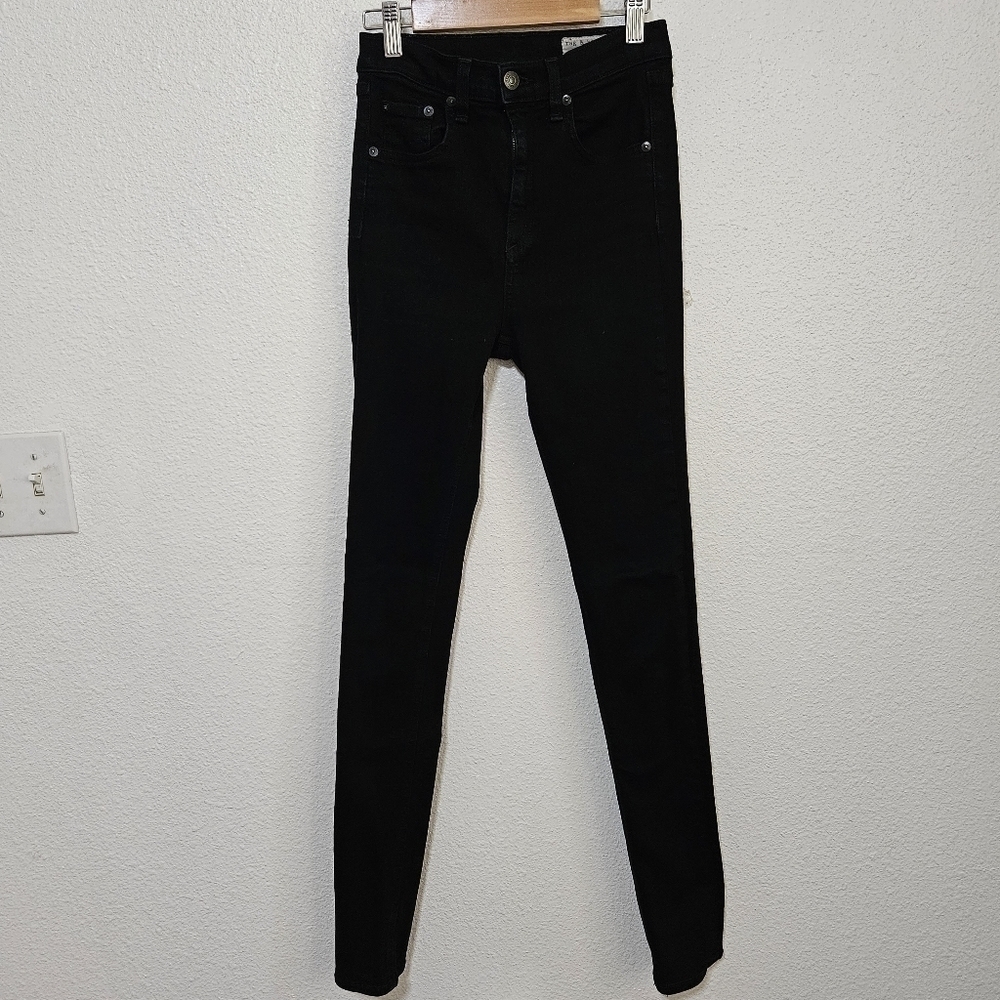 Rag and Bone high rise skinny Justine skinny size 25